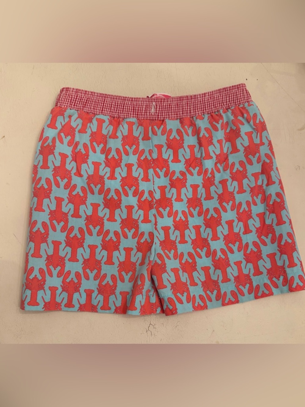 Shrimp and Grits boys Lobster Shorts